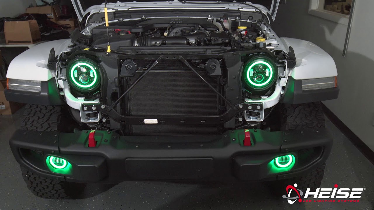 How to Install Heise LED Lights onto a Jeep Wrangler JL