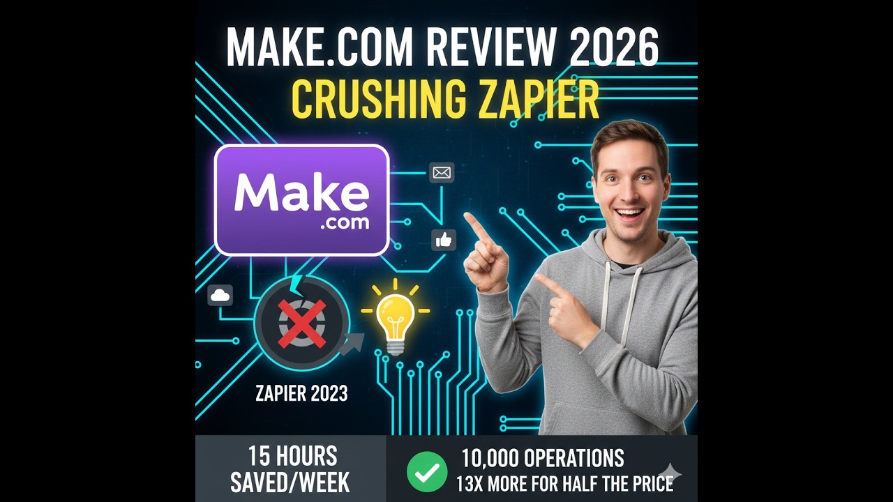 Make.com Review 2026 - Best Zapier Alternative for Business Automation?
