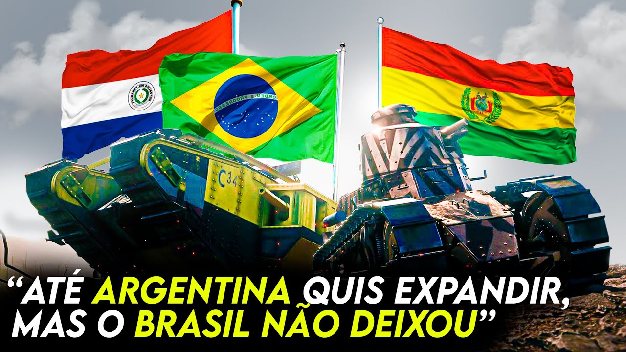 A Guerra do Chaco: até Argentina queria expandir, mas o Brasil não deixou! (Felipe Dideus)