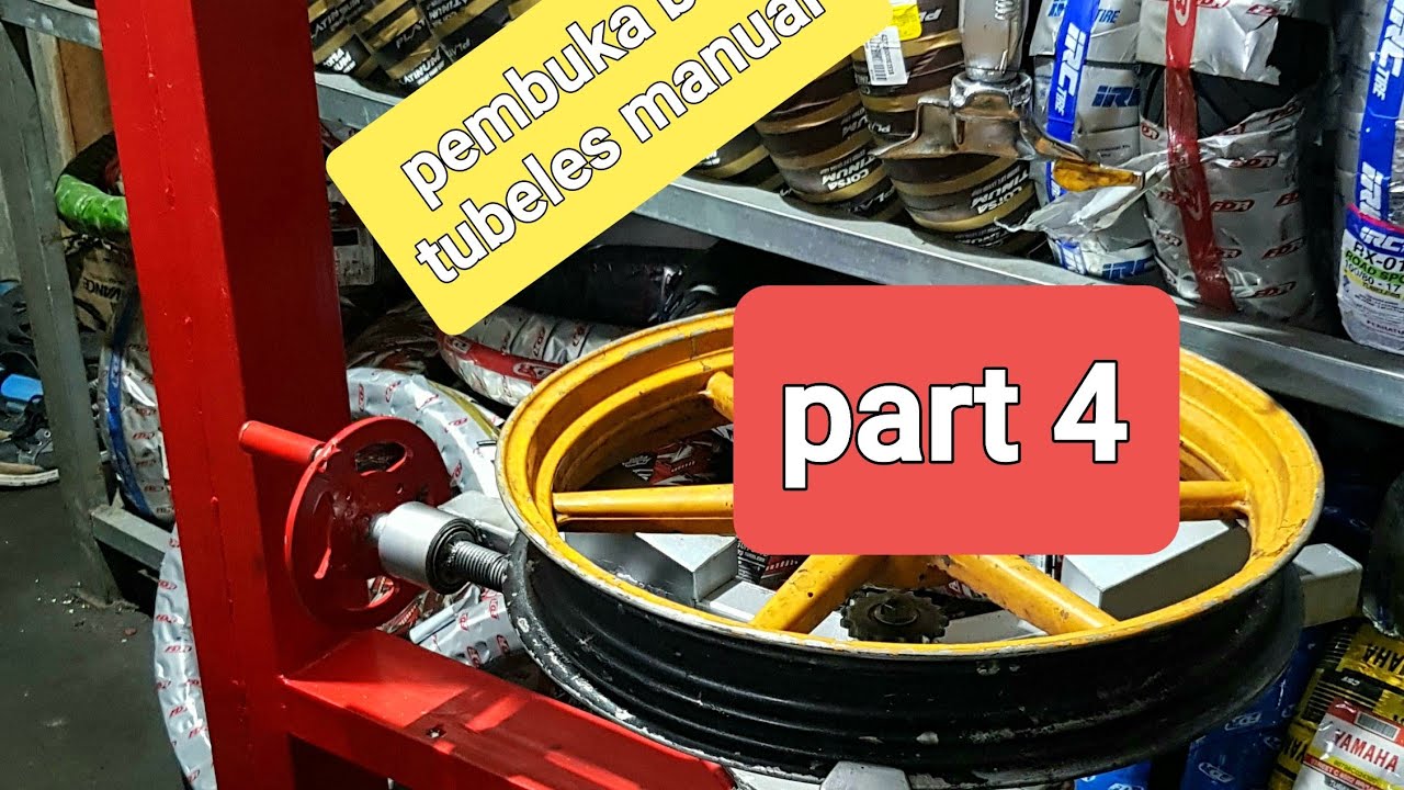 Tutorial membuat alat buka ban
