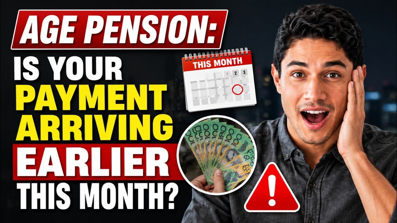 🚨age pension: Is your payment arriving earlier this month?
