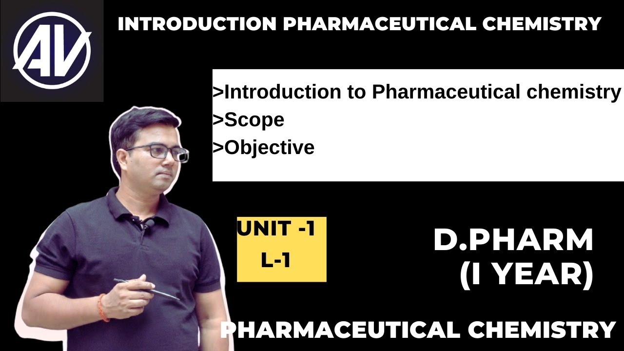 Introduction to Pharmaceutical chemistry (Unit-I,   L-1) for D pharm first year