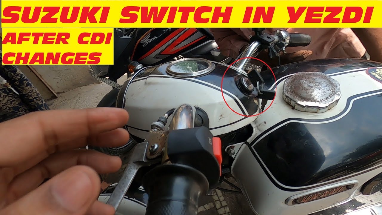 YEZDI 250 ME SUZUKI IGNITION SWITCH