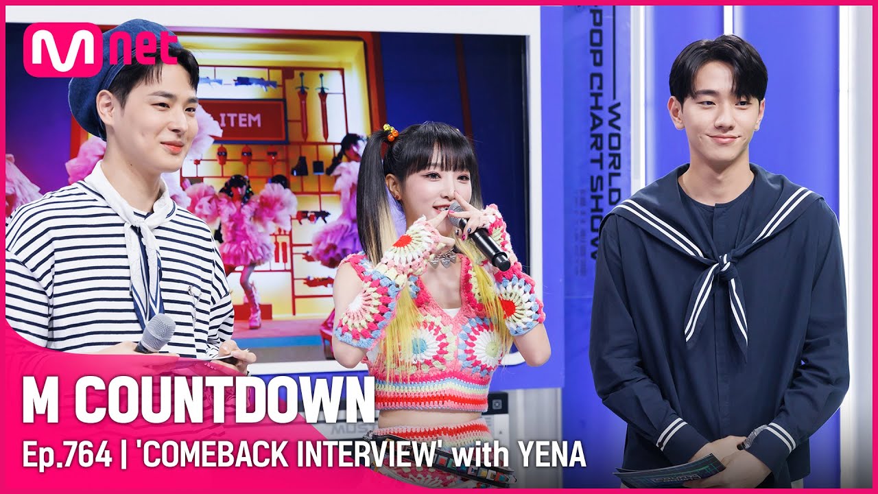 [ENG] ['COMEBACK INTERVIEW' with YENA] #엠카운트다운 EP.764 | Mnet 220804 방송
