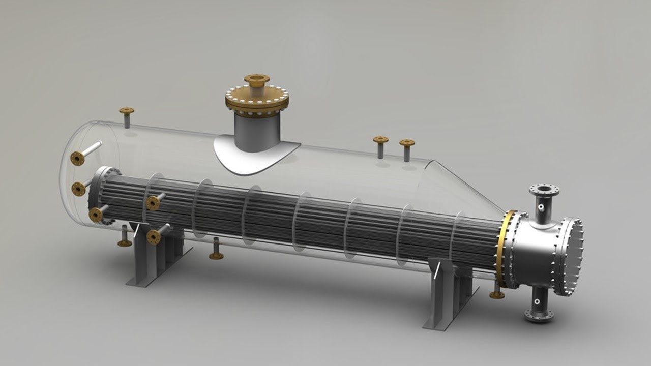 kettle Type Heat Exchanger #heatexchanger