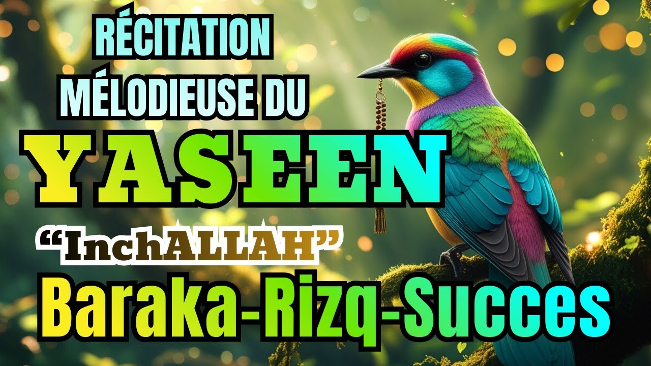Sourate Yaseen, Jeudi soir | Qu’Allah t’accorde le Rizq, la Baraka et la Réussite #inchallah