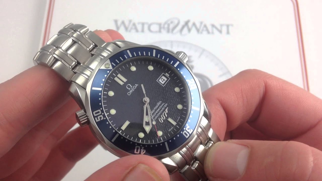 Обзор часов Omega Seamaster Professional 300M James Bond 40th Anniversary Limited Edition 2537.80.00
