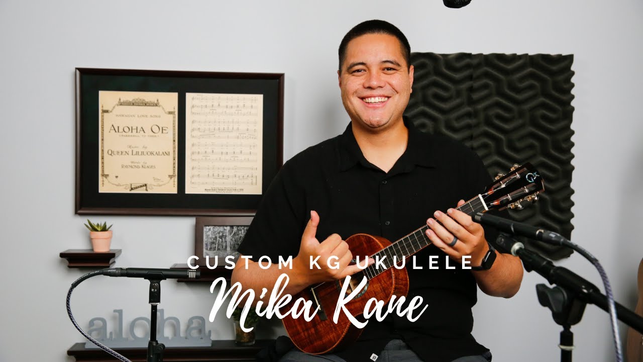 Custom KG Ukulele | demo by Mika Kane