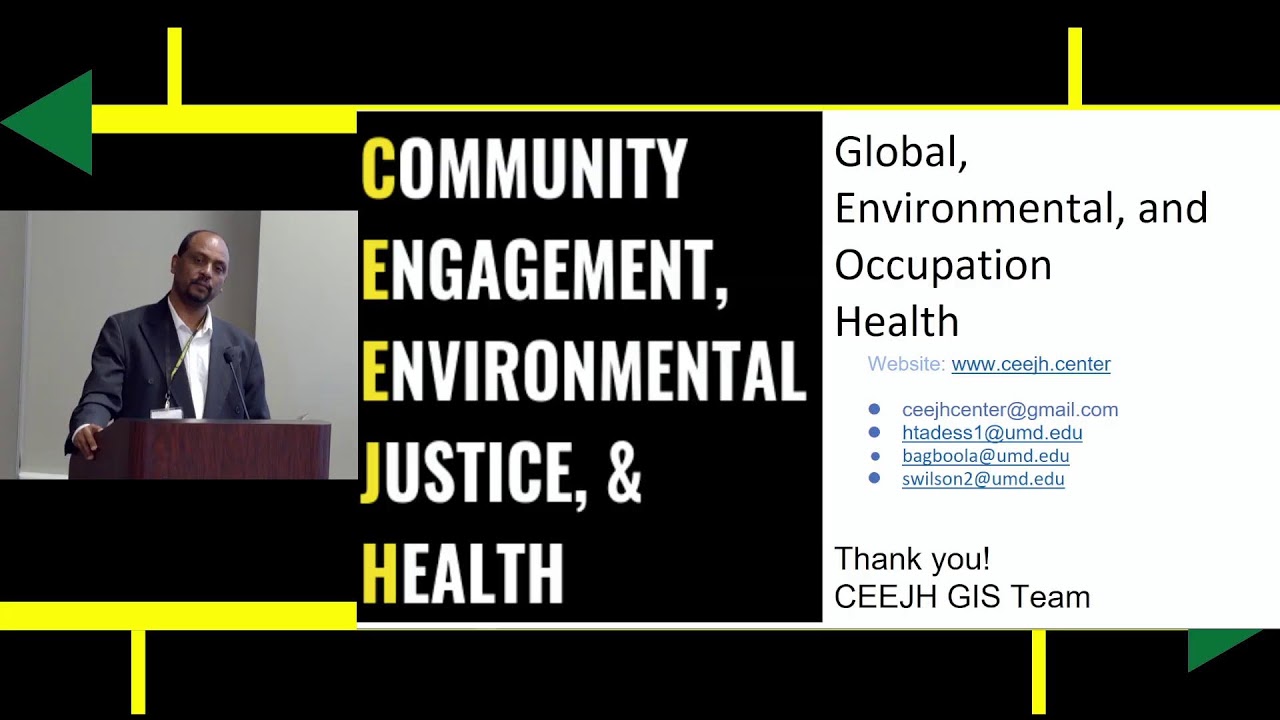 CDC Environmental Justice Index Workshop