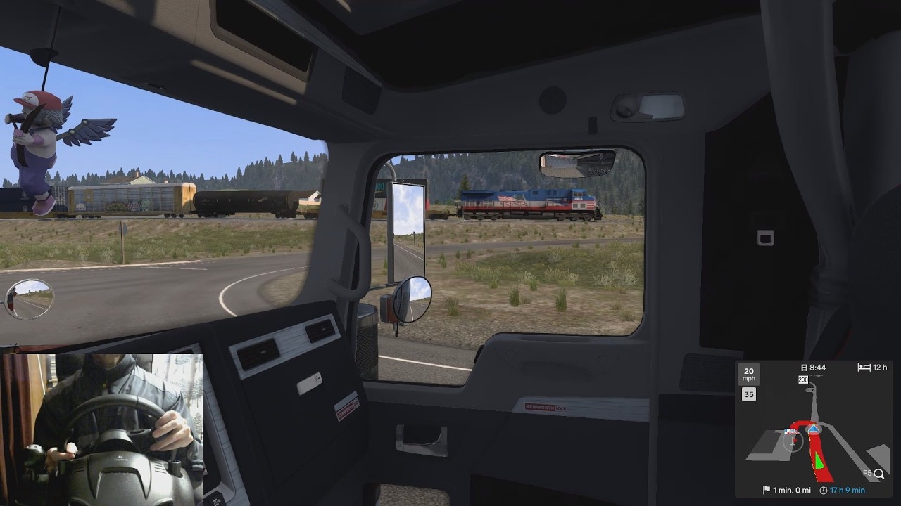 [ATS] アイダホ州コー・ダリーンからモンタナ州トンプソンフォールズまでValentine Giftsを運ぶだけの動画 [Hearts in Bloom]