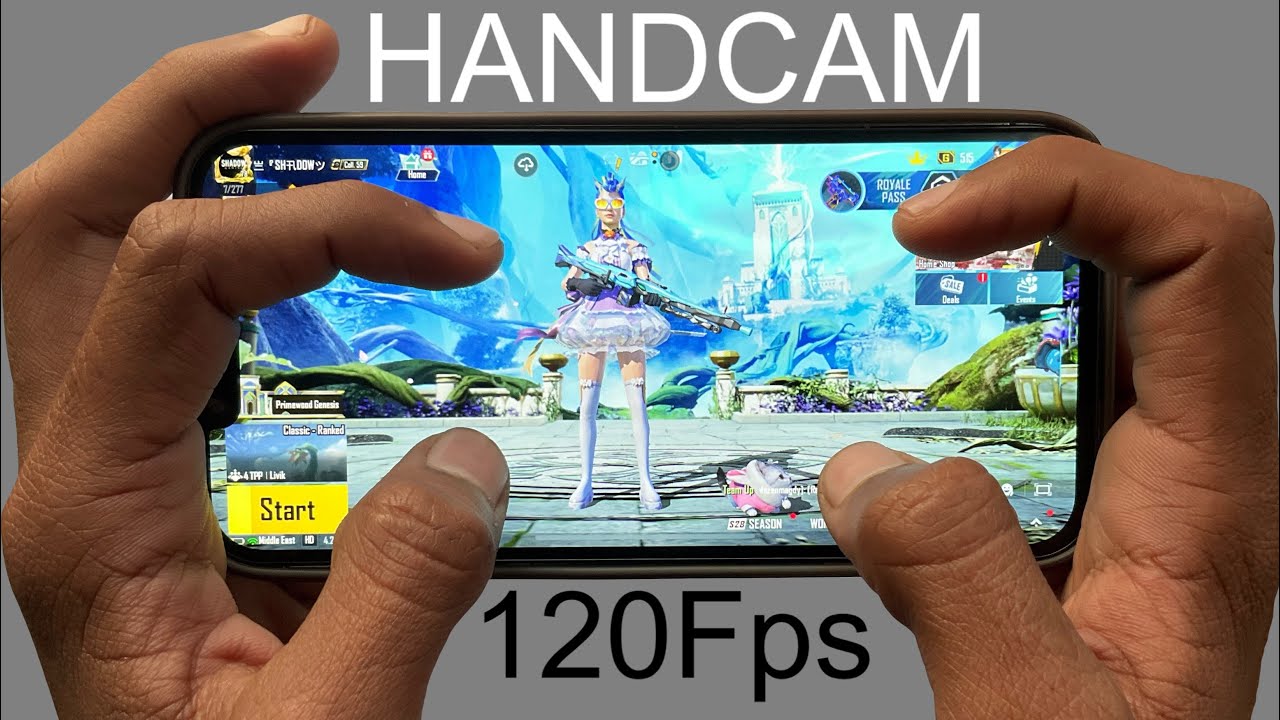 iPhone 13 Pro 120Fps Handcam Erangel Smooth GamePlay Test in PubgMobile