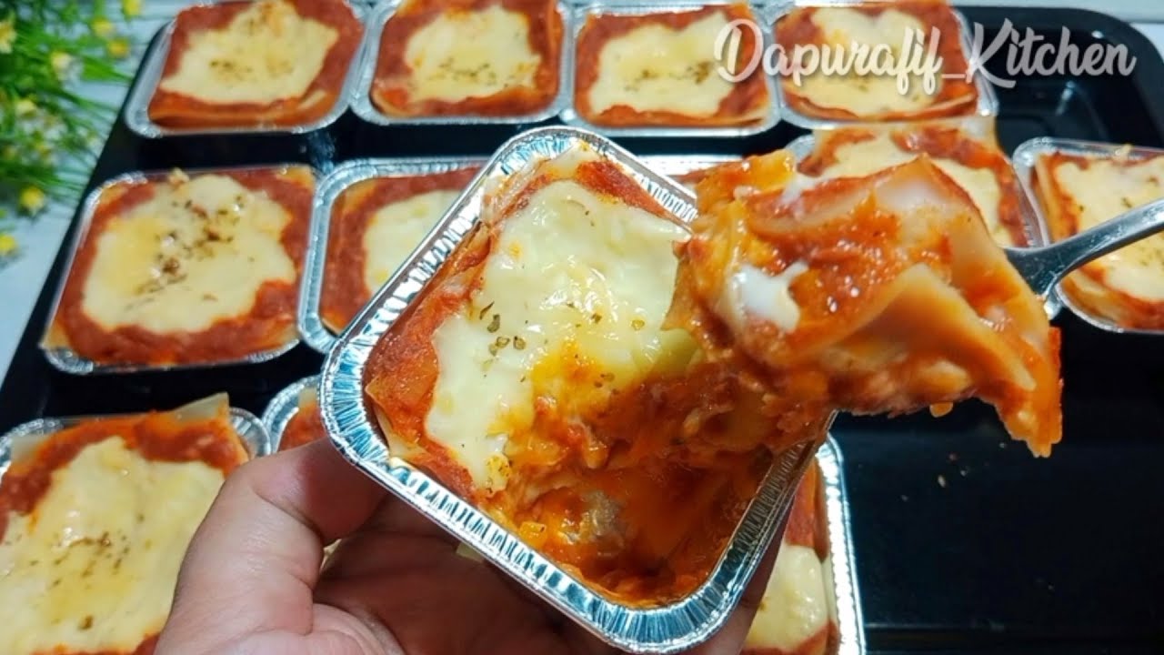 RESEP LASAGNA MINI @Dapurafif