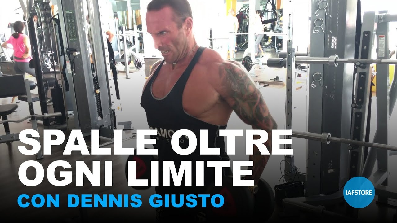 Demolisci i muscoli delle tue spalle con un allenamento che spacca