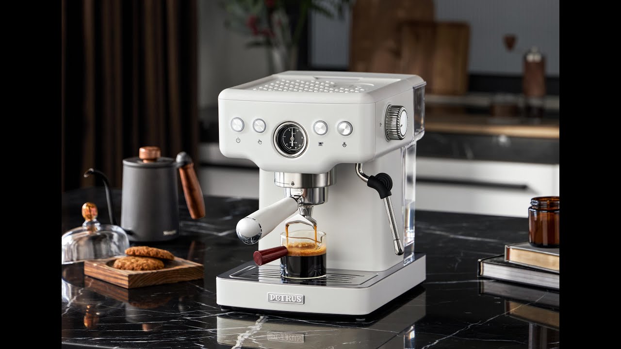 Petrus PE3690S Coffee Machine Operation Video，The same operation applies to PE3833 as well.