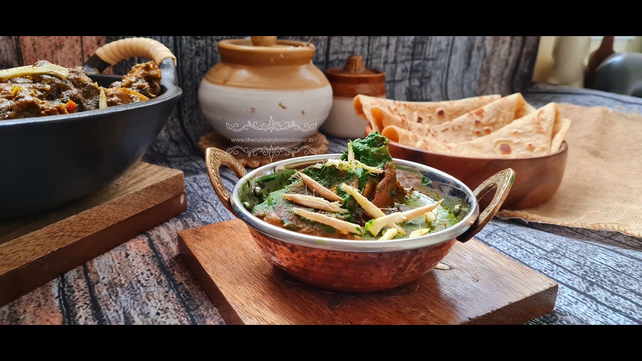 Mutton Saagwala | Palak Gosht | Spinach Mutton | Multani Saag Gosht | Mutton Curry with Spinach |