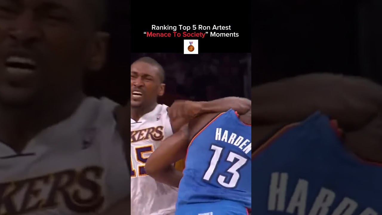 Top 5 Ron Artest Menace To Society Moments