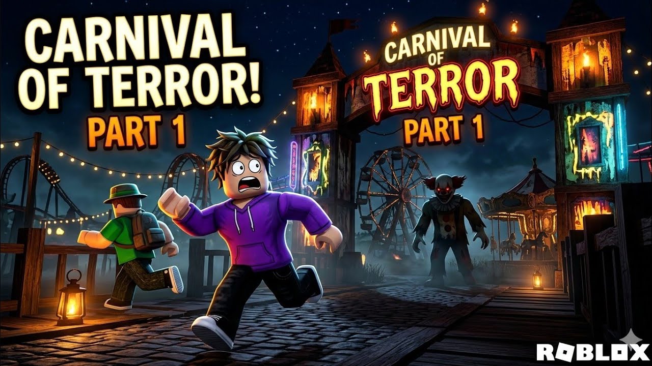 ||Playing carnival of terror in roblox part 1||#video#roblox