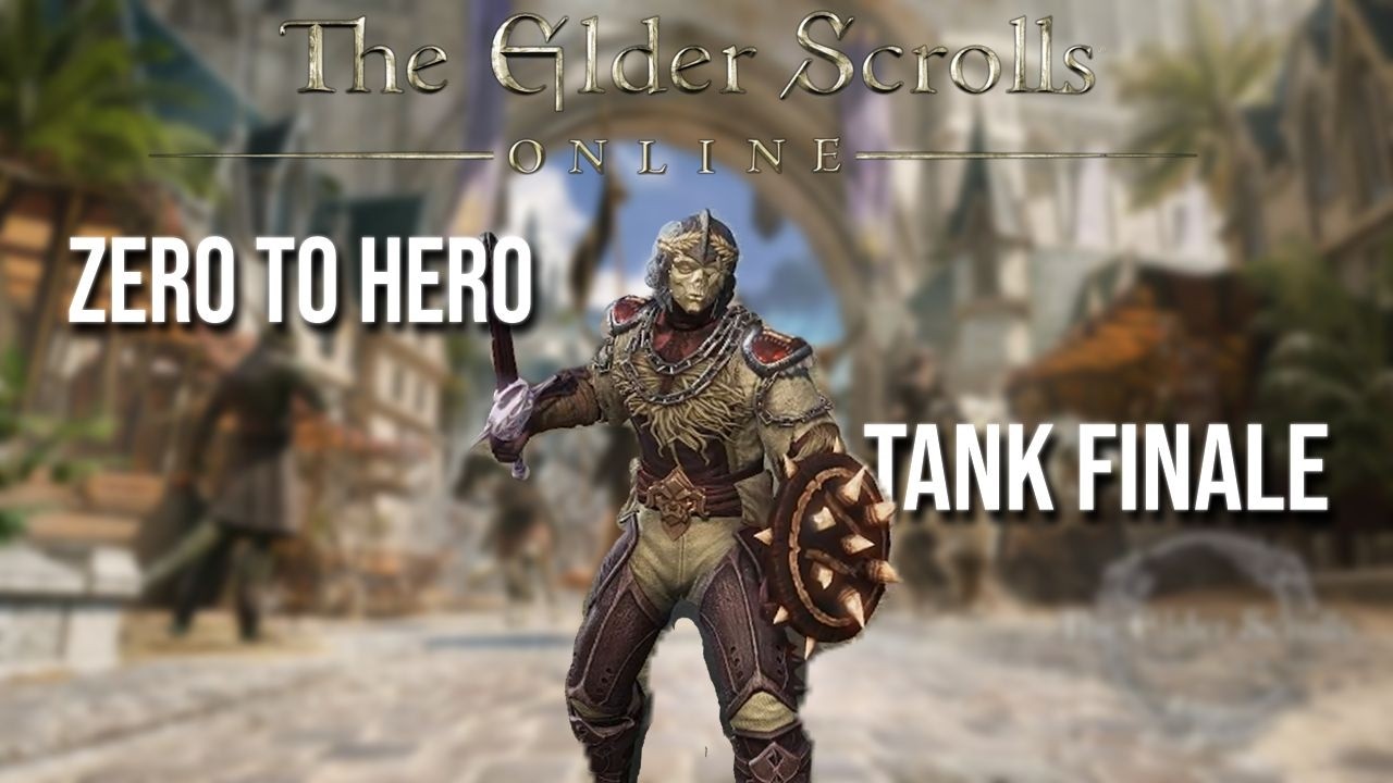 Как я стал основным танком в ESO