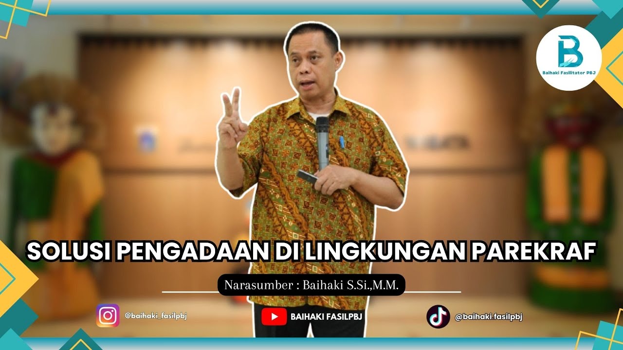 Solusi Pengadaan Di lingkungan parekraf #fyp #pengadaanbarangjasa # jasakonsultan