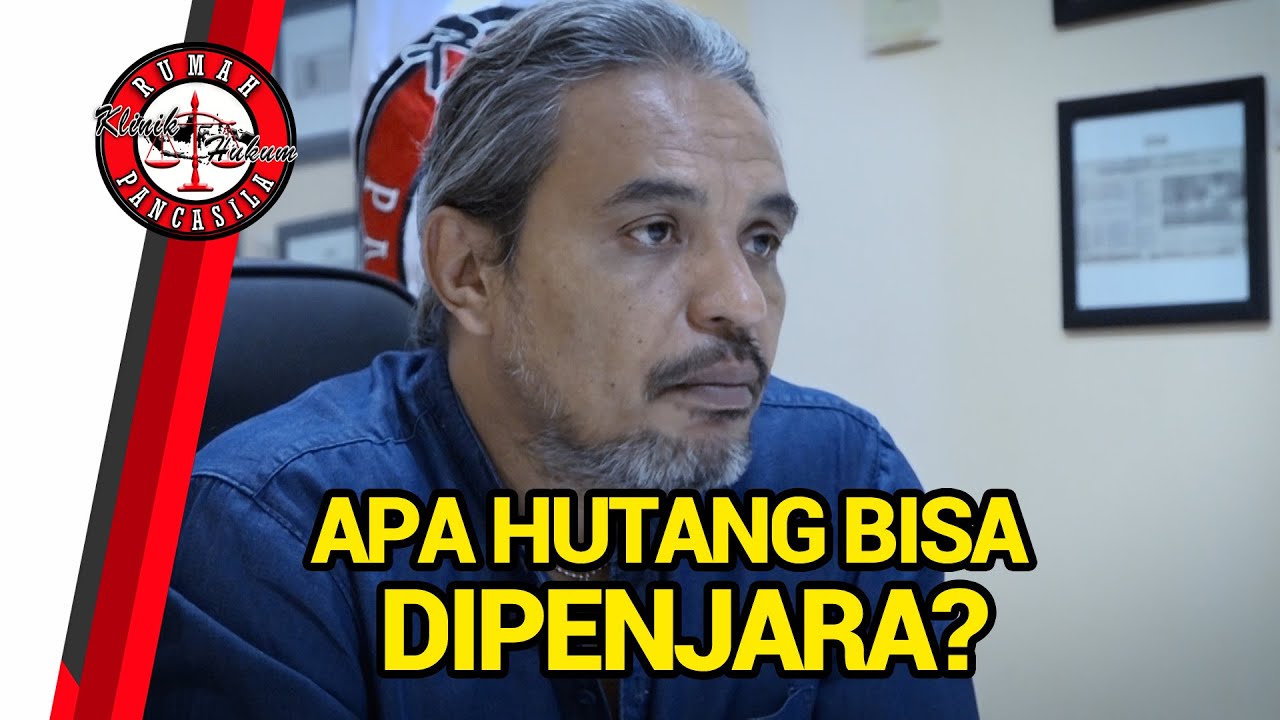 DIPENJARA AKIBAT HUTANG