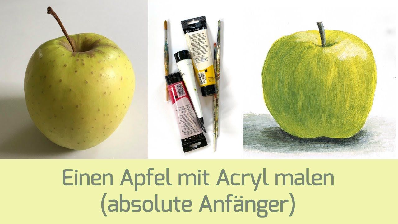 Acrylmalen für absolute Anfänger  (Lektion 2)