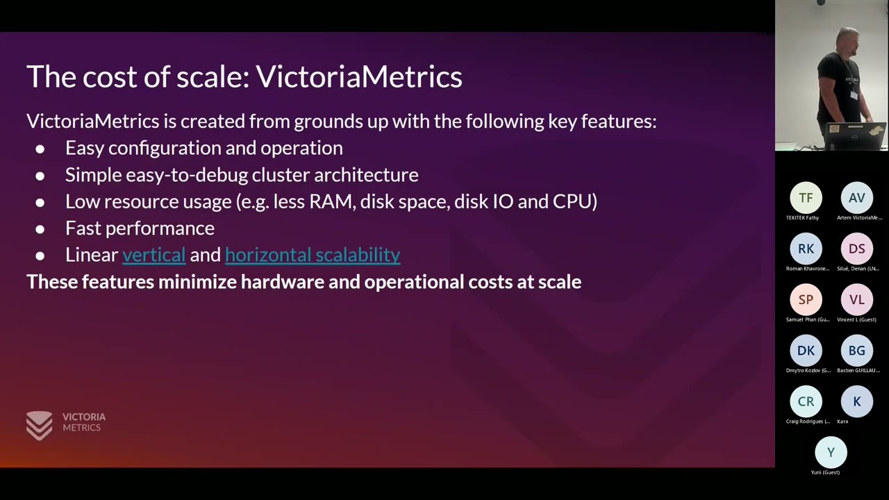 CNCF Paris Meetup 2022-09-15 - VictoriaMetrics - The cost of scale in Prometheus ecosystem