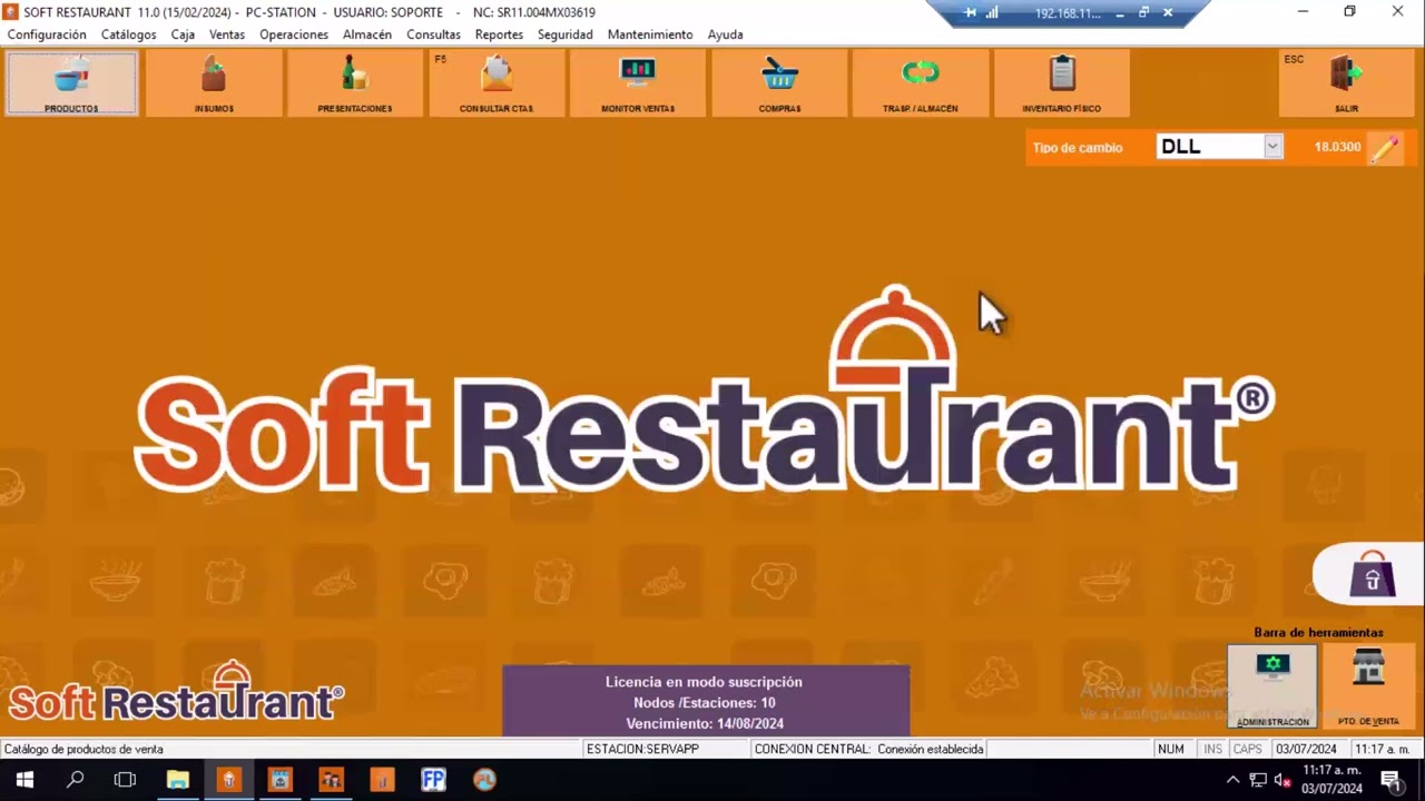 SoftRestaurant 11- Reservaciones