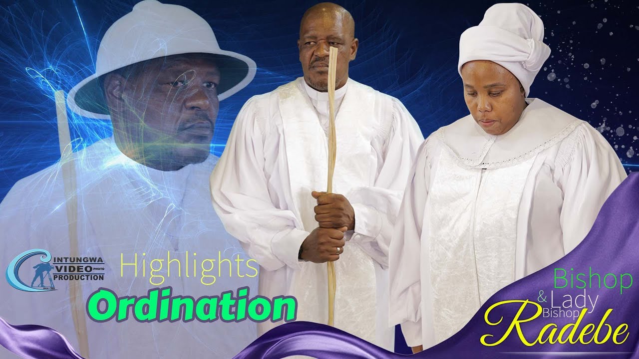 Ordination Ceremony┃Highlights┃of Lady Bishop & Bishop Radebe┃The Christian New Salem Church.