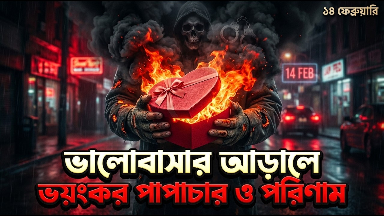 ১৪ ফেব্রুয়ারি ও ভালোবাসার নামে অশ্লীলতা: যিনা থেকে বাঁচার উপায় ও ইসলাম | Valentine's Day Reality