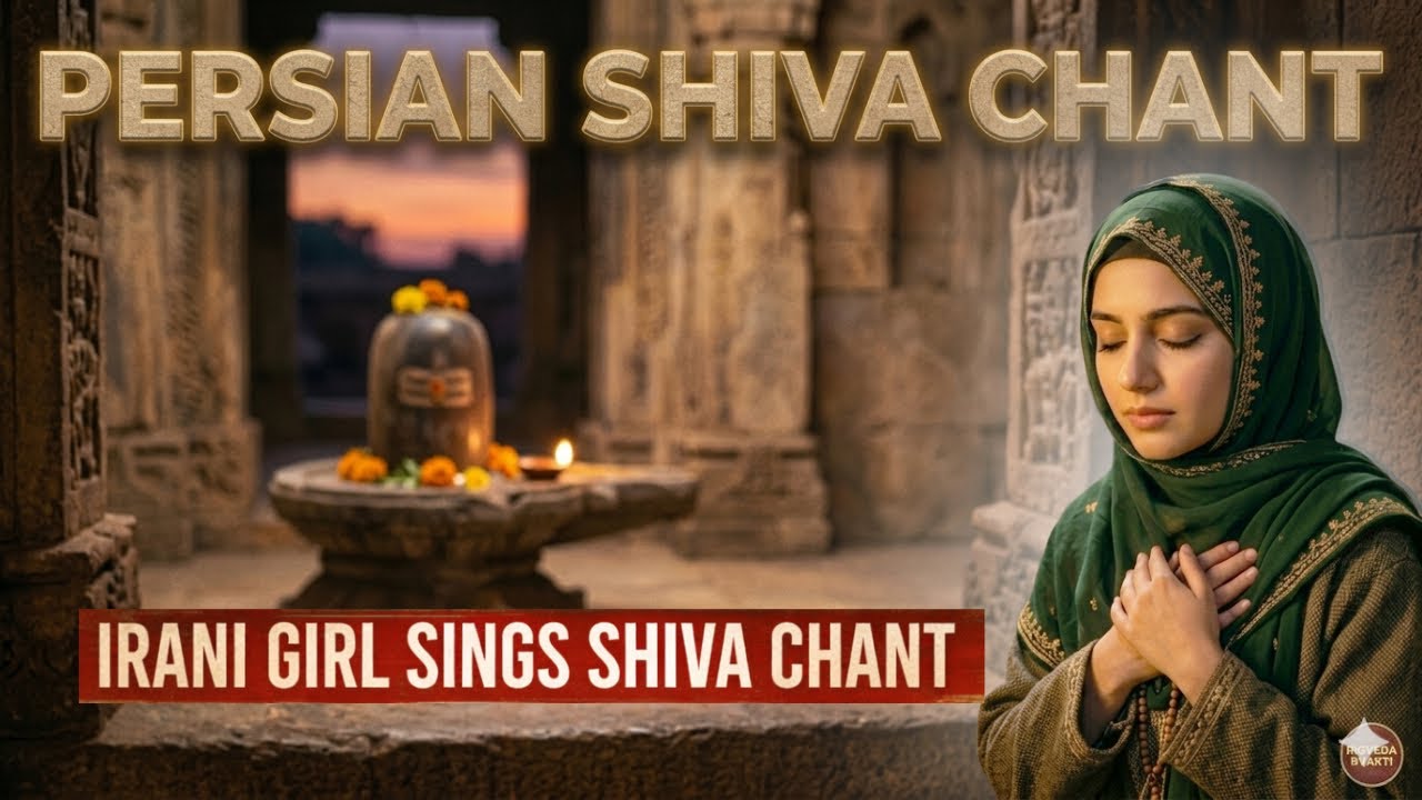 IRAN | Iranian Girl Sings for Mahadev | Persian Shiva Song | Calm Lo-Fi Devotional Mix