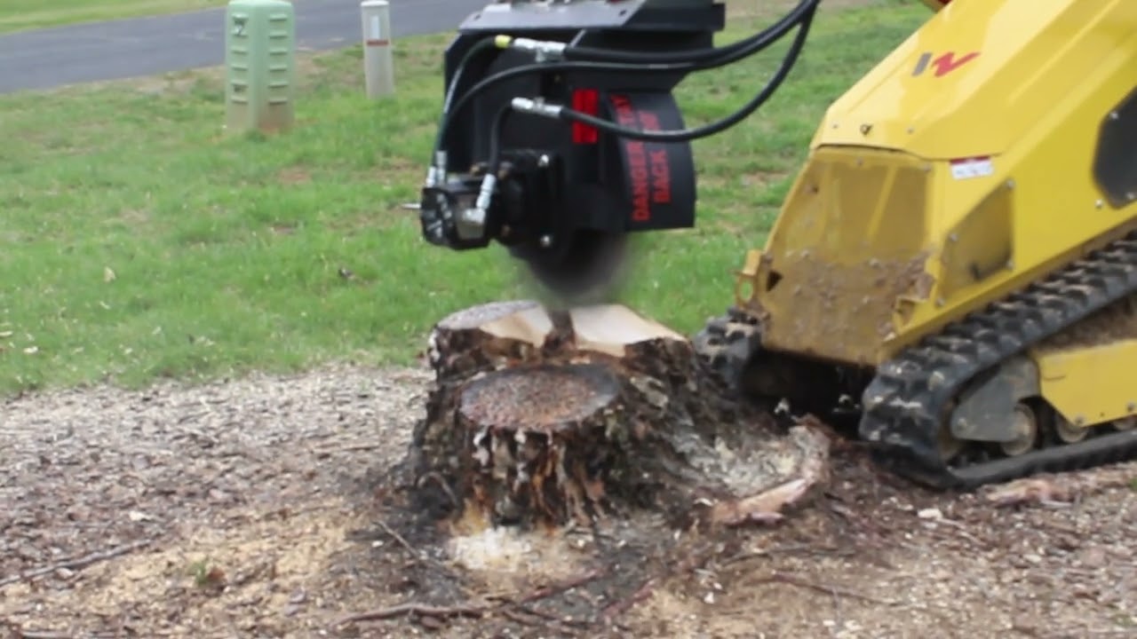 Mini Skid Stump Grinder