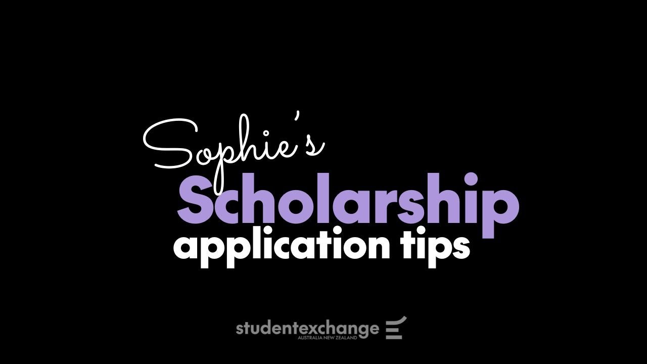 Student Exchange Scholarship Application Tips