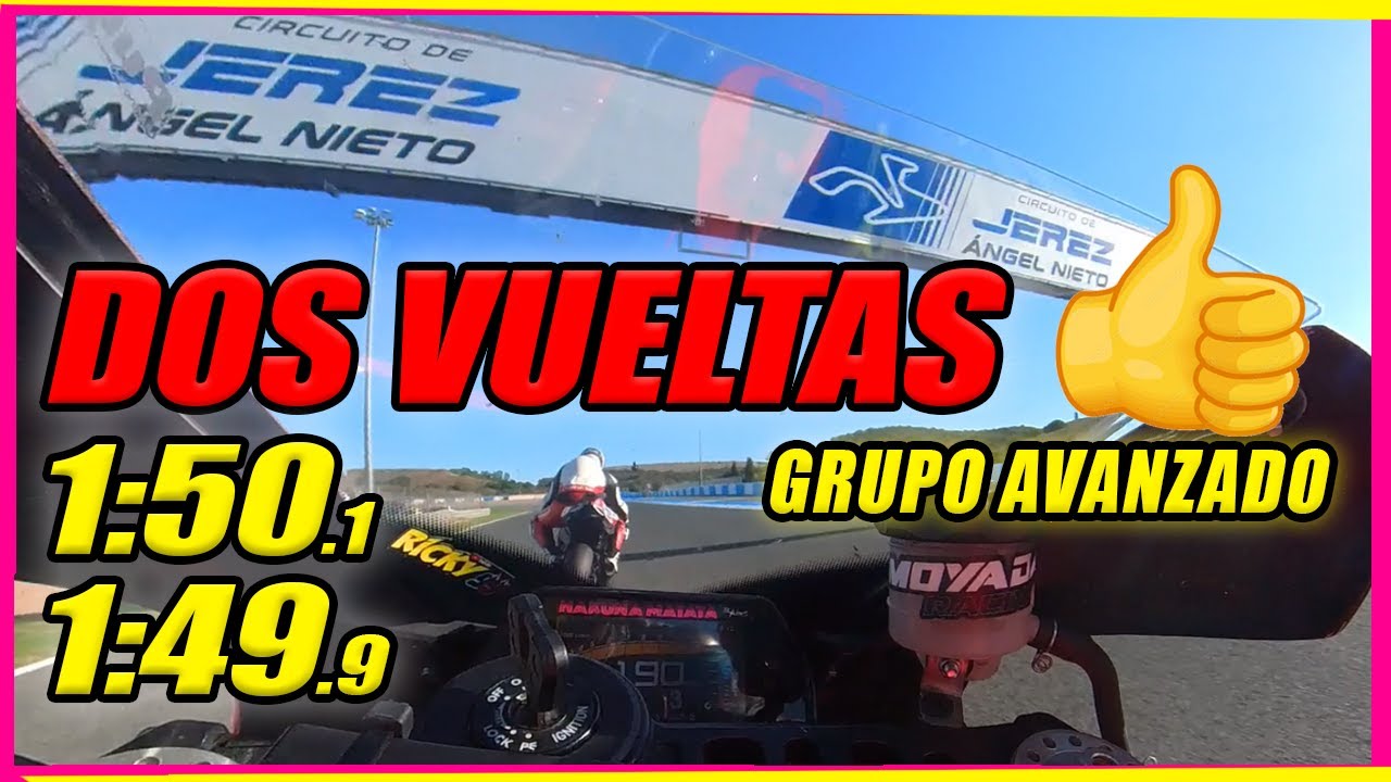 VUELTAS 1:50 CIRCUITO DE JEREZ TRAS KAWASAKI ZX10