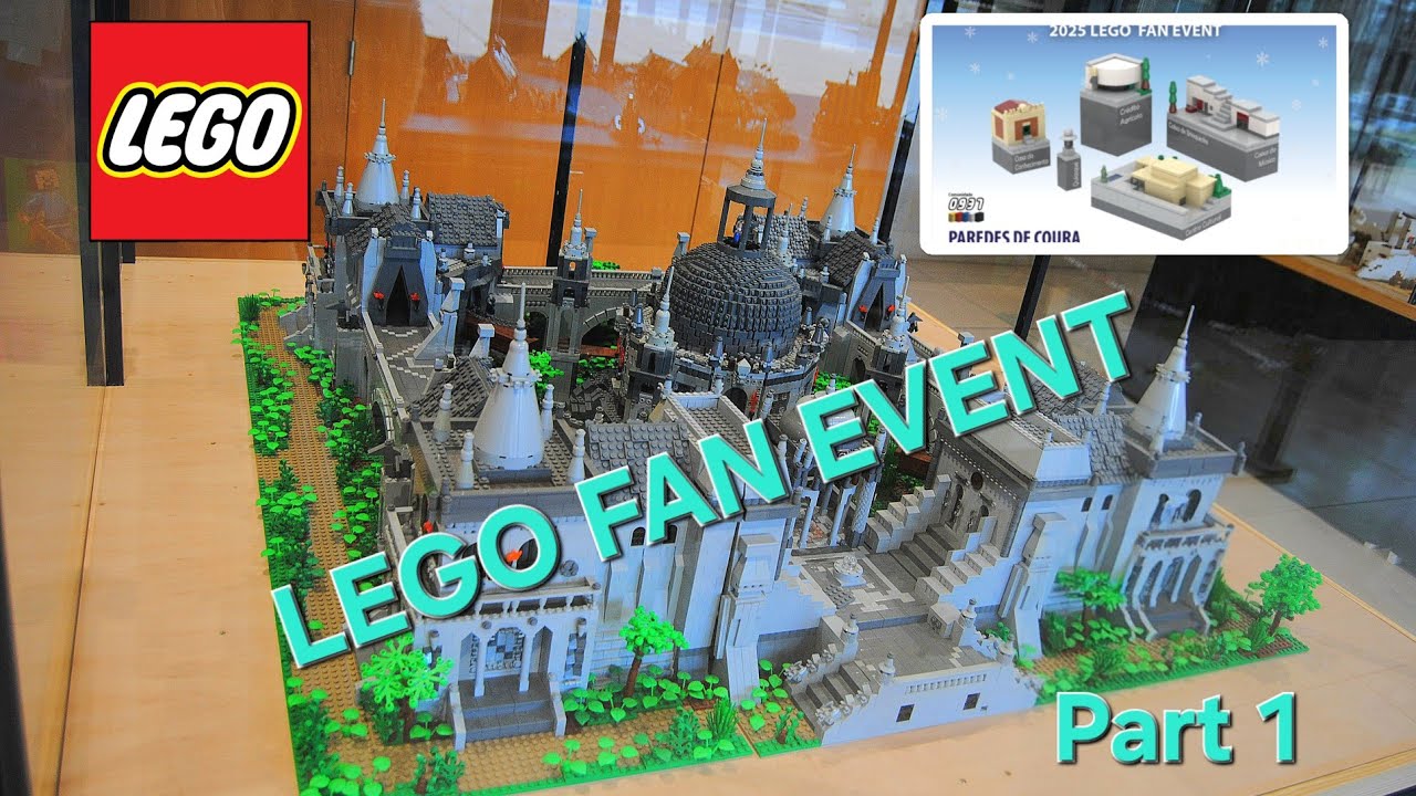 LEGO Fan Event - Arte em Peças - Portugal/Paredes de Coura PART 1