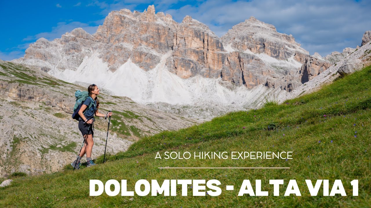 Via Alta 1 - A solo hiking experience in the Dolomites