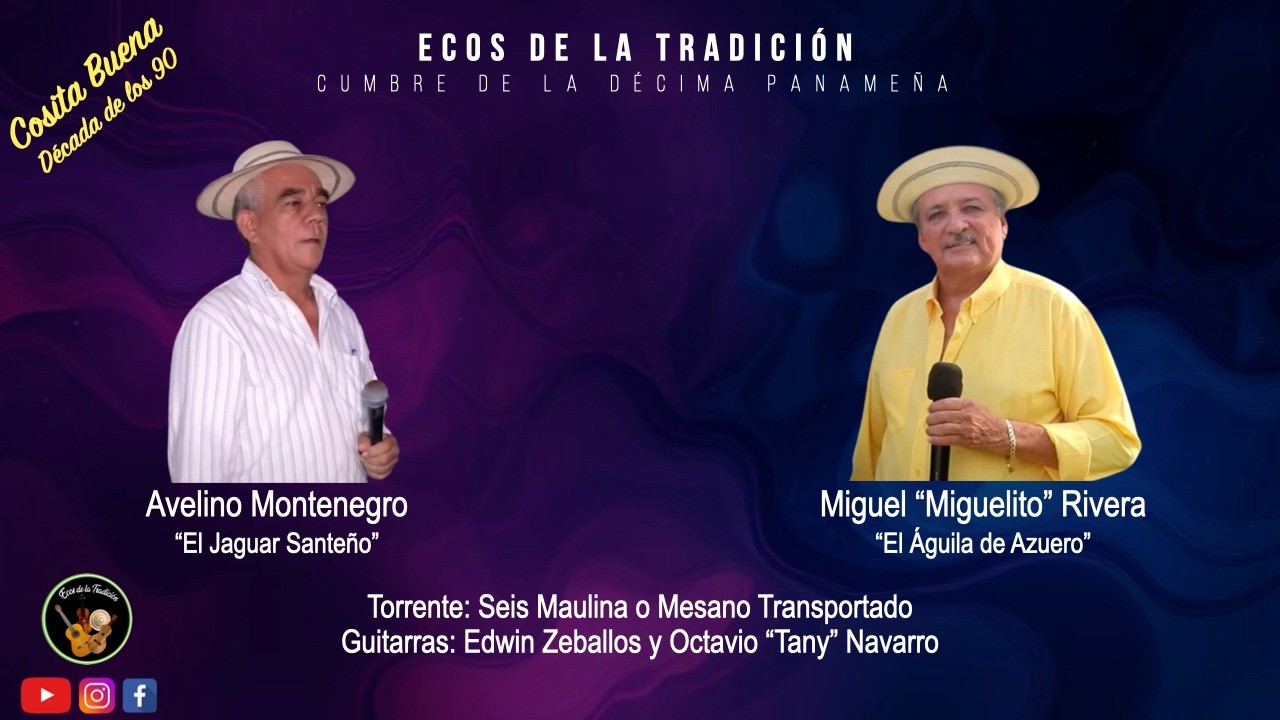 Avelino Montenegro y Miguelito Rivera - Seis Maulina - No. 924