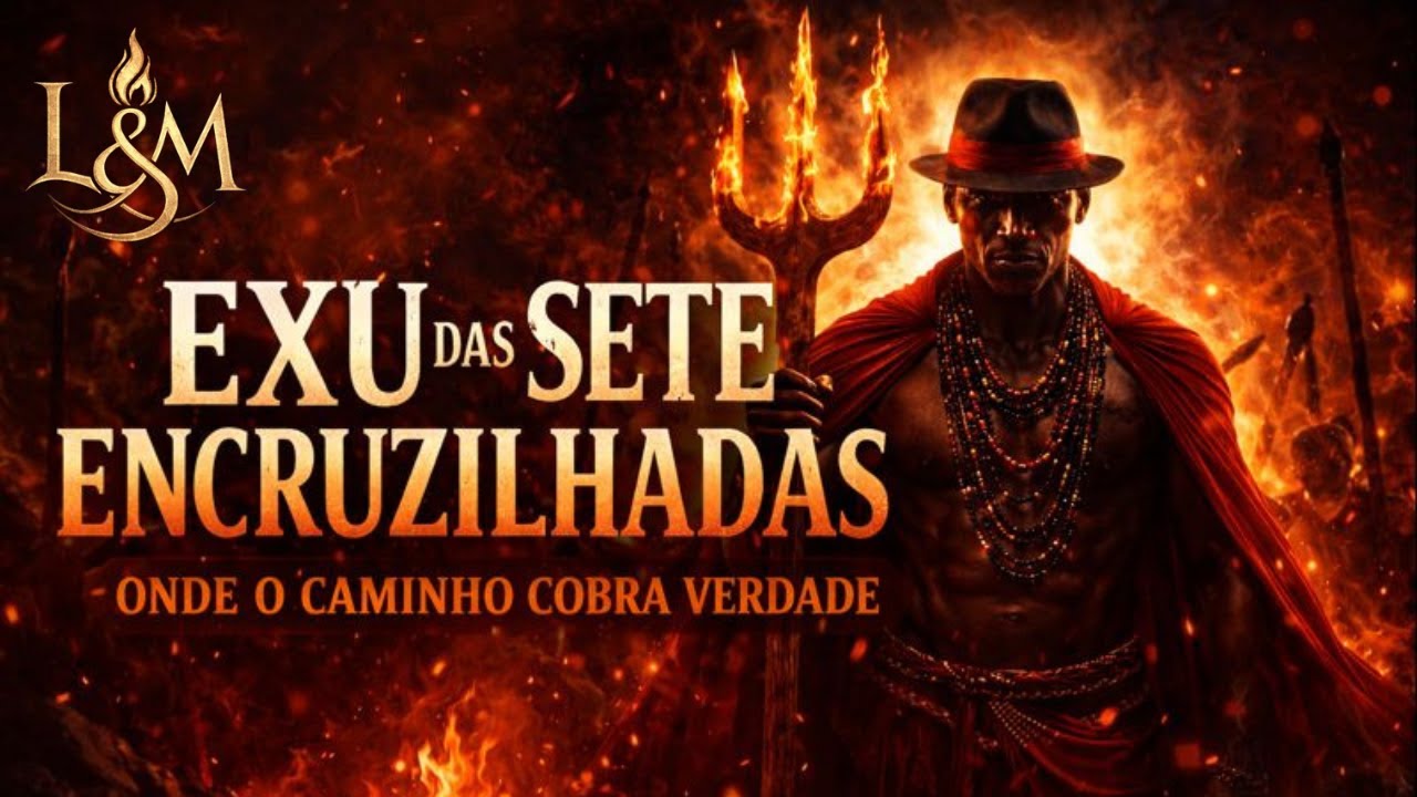 Exu das Sete Encruzilhadas!                                      #Exu #PontoRitual #MúsicaEspiritual