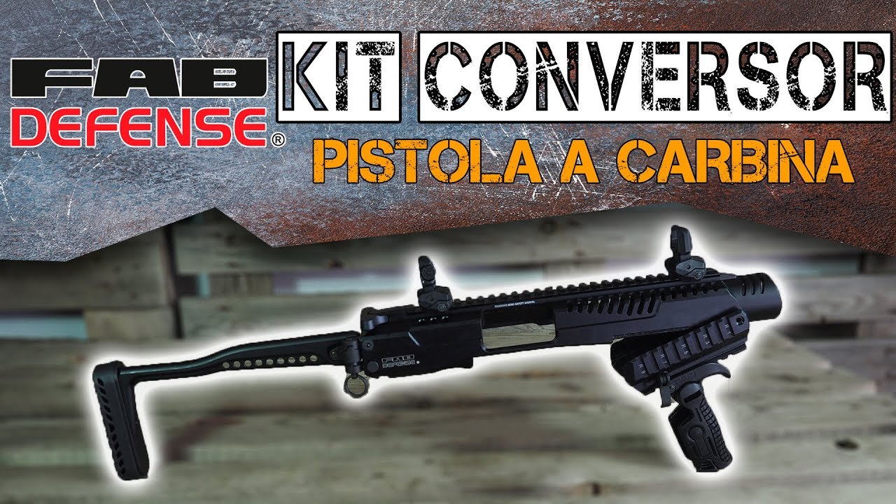 FAB DEFENSE Kit conversor de Pistola a Carabina