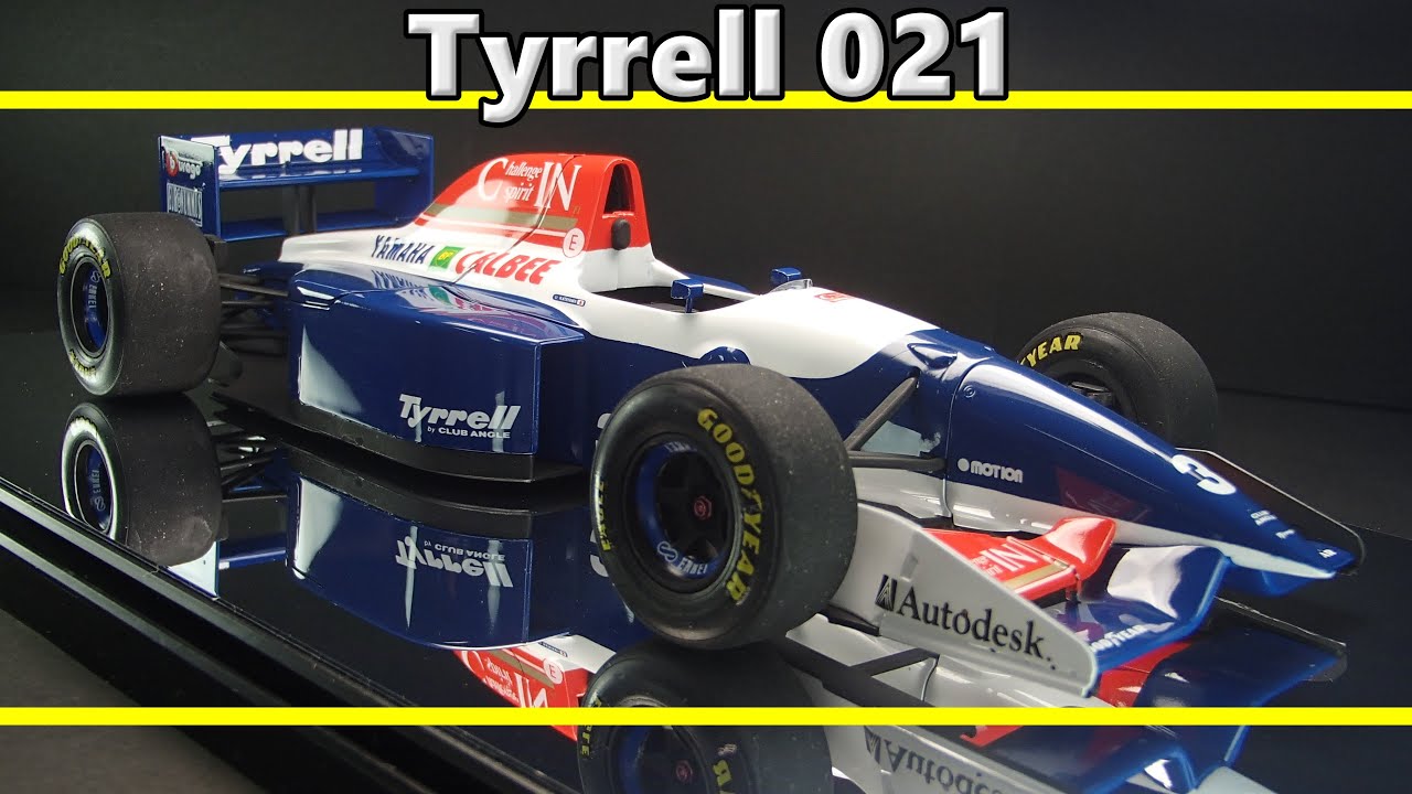 TYRELL 021 / Hasegawa 1/24 Formula1 / Scale Model / Ukyo Katayama / F1