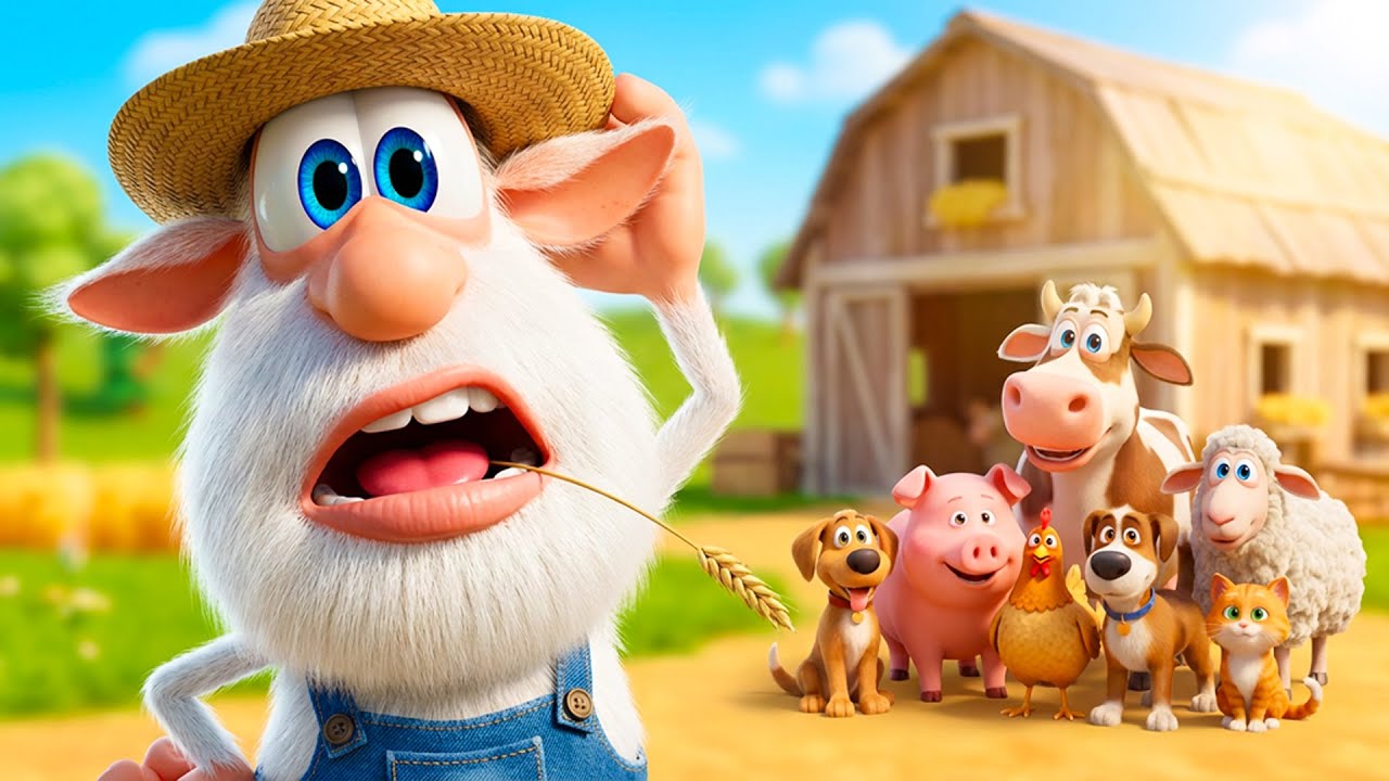 Буба 🐮 Весёлая ферма 🐷 Мультики для детей