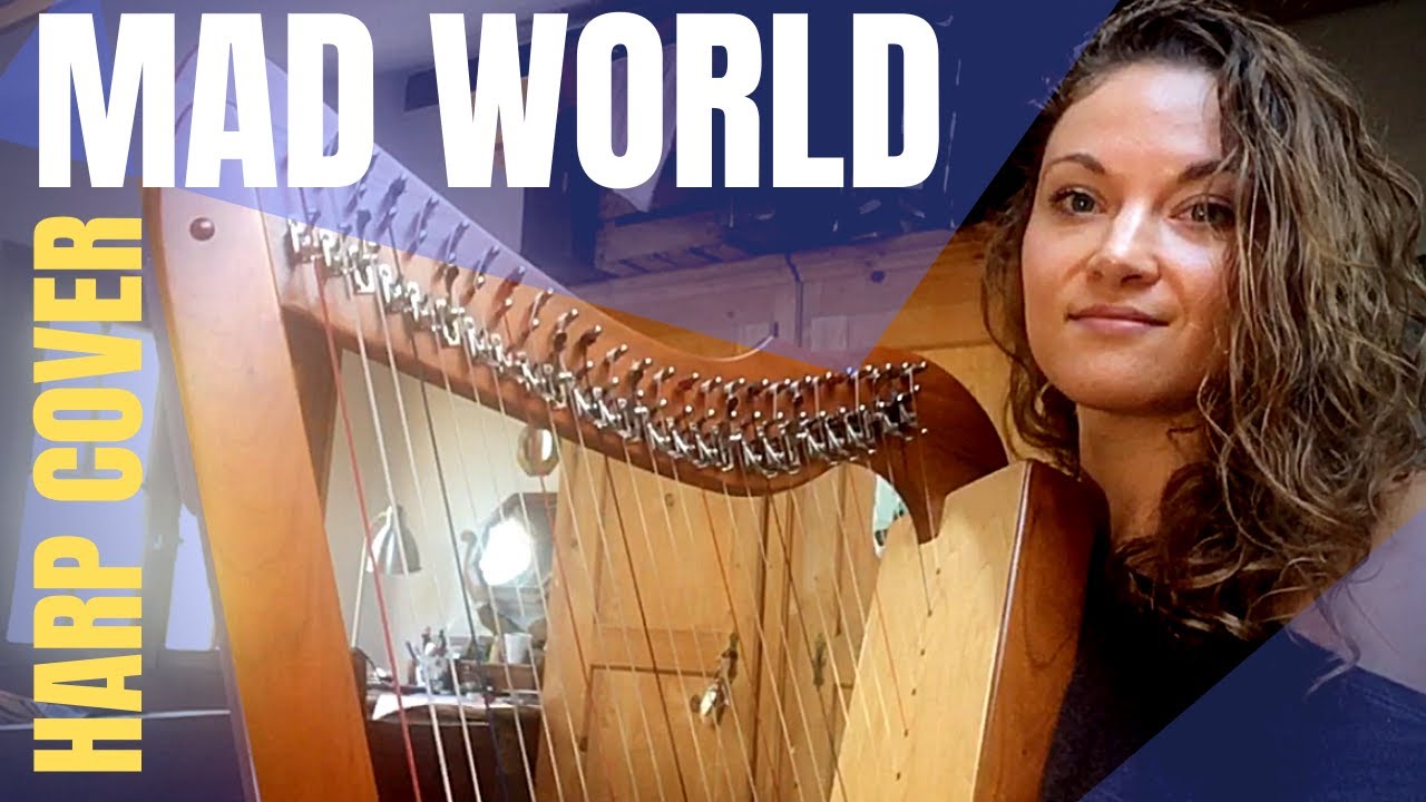 Mad World - Harpsicle Harp Cover (instrumental)
