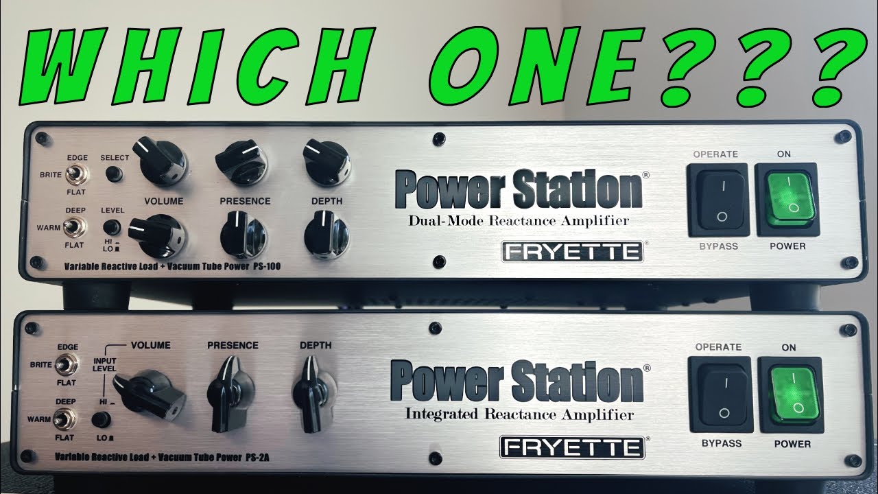Fryette PS-2 или PS-100 — какой из них мне нужен?