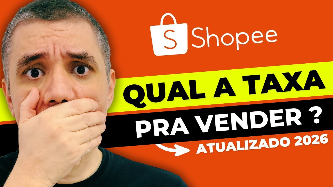 Quanto Custa Vender na SHOPEE | Comissão e Taxas (ATUALIZADO 2026)