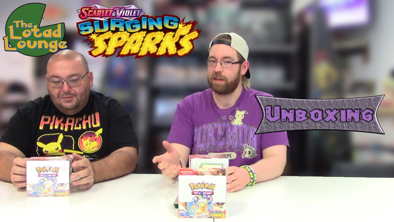 Surging Sparks Release Week: Booster Case Unboxing Part 2