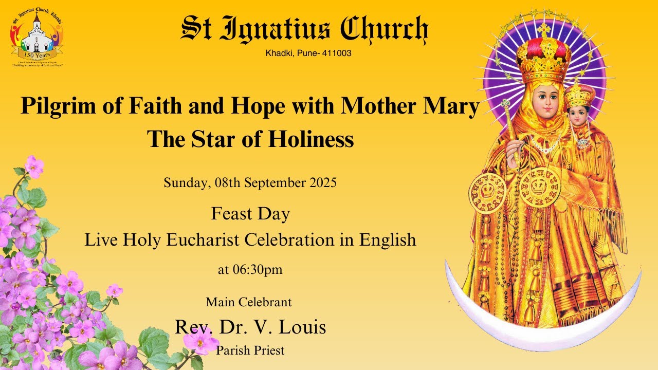 FEAST DAY MASS OF ANNUAL VAILANKANNI NOVENA 53rd CELEBRATION 2025  | 8th SEPTEMBER 2025 | 6:30pm