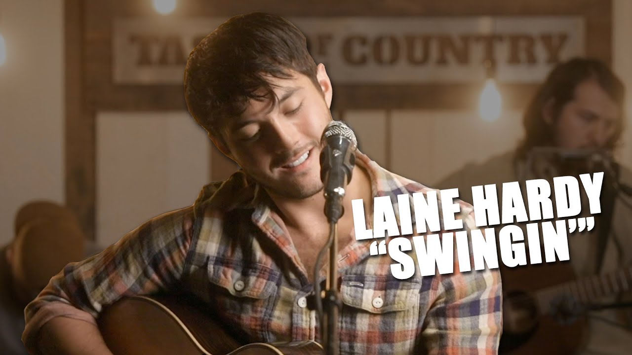 Laine Hardy Covers John Anderson's Swingin - Live, Acoustic and Fantastic!