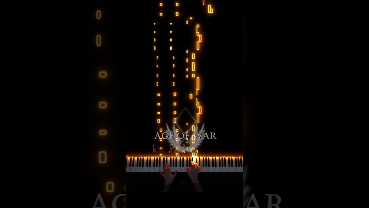 A Glorious Morning - Age of War - Waterflame [SHEET MUSIC] [MIDI] #piano #music #pianocover