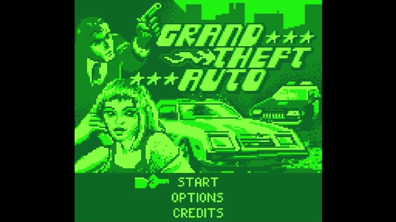 Grand Theft Auto - Game Boy Gameplay