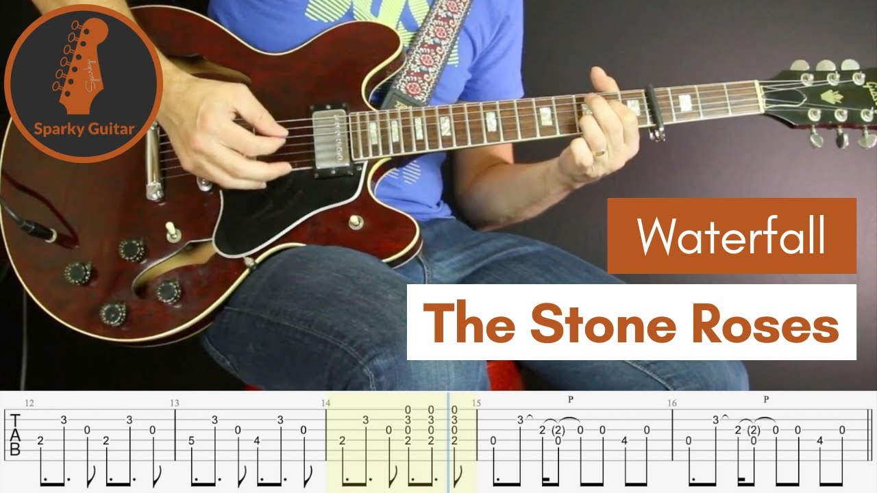 Waterfall - The Stone Roses (Guitar Cover #58 with Tabs)