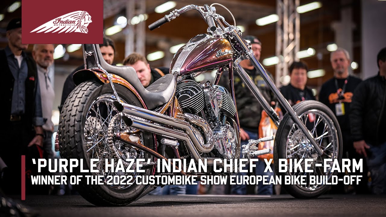 'Purple Haze' Indian Chief by Bike-Farm Melle
